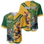 Personalized Rugby South Africa Australia Baseball Jersey Springboks Wallabies Mascot Go Champions - Aussie Hoodie