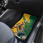 Personalized Rugby South Africa Australia Car Mats Springboks Wallabies Mascot Go Champions - Aussie Hoodie