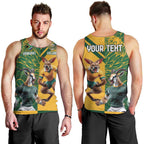 Personalized Rugby South Africa Australia Men Tank Top Springboks Wallabies Mascot Go Champions - Aussie Hoodie
