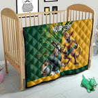 Personalized Rugby South Africa Australia Quilt Springboks Wallabies Mascot Go Champions - Aussie Hoodie