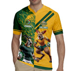 Personalized Rugby South Africa Australia Rugby Jersey Springboks Wallabies Mascot Go Champions - Aussie Hoodie