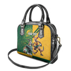 Personalized Rugby South Africa Australia Shoulder Handbag Springboks Wallabies Mascot Go Champions - Aussie Hoodie