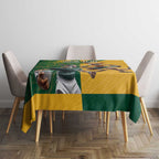 Personalized Rugby South Africa Australia Tablecloth Springboks Wallabies Mascot Go Champions - Aussie Hoodie
