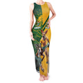 Personalized Rugby South Africa Australia Tank Maxi Dress Springboks Wallabies Mascot Go Champions - Aussie Hoodie