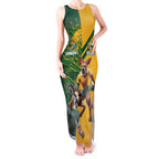 Personalized Rugby South Africa Australia Tank Maxi Dress Springboks Wallabies Mascot Go Champions - Aussie Hoodie