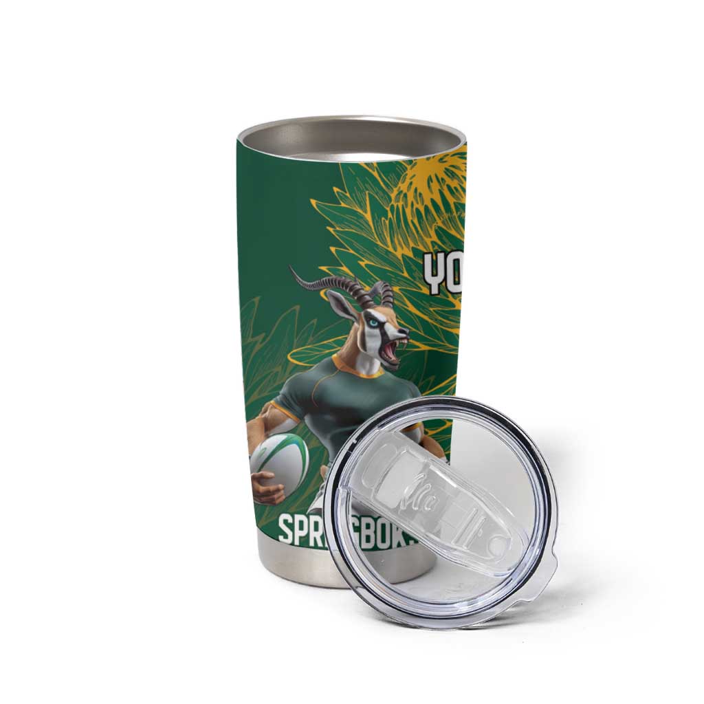 Personalized Rugby South Africa Australia Tumbler Cup Springboks Wallabies Mascot Go Champions - Aussie Hoodie