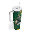 Personalized Rugby South Africa Australia Tumbler With Handle Springboks Wallabies Mascot Go Champions - Aussie Hoodie