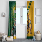 Personalized Rugby South Africa Australia Window Curtain Springboks Wallabies Mascot Go Champions - Aussie Hoodie