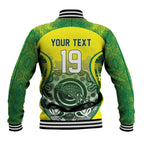 Custom Australia Cricket Baseball Jacket Aboriginal Kangaroo Southern Cross