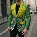 Custom Australia Cricket Blazer Aboriginal Kangaroo Southern Cross