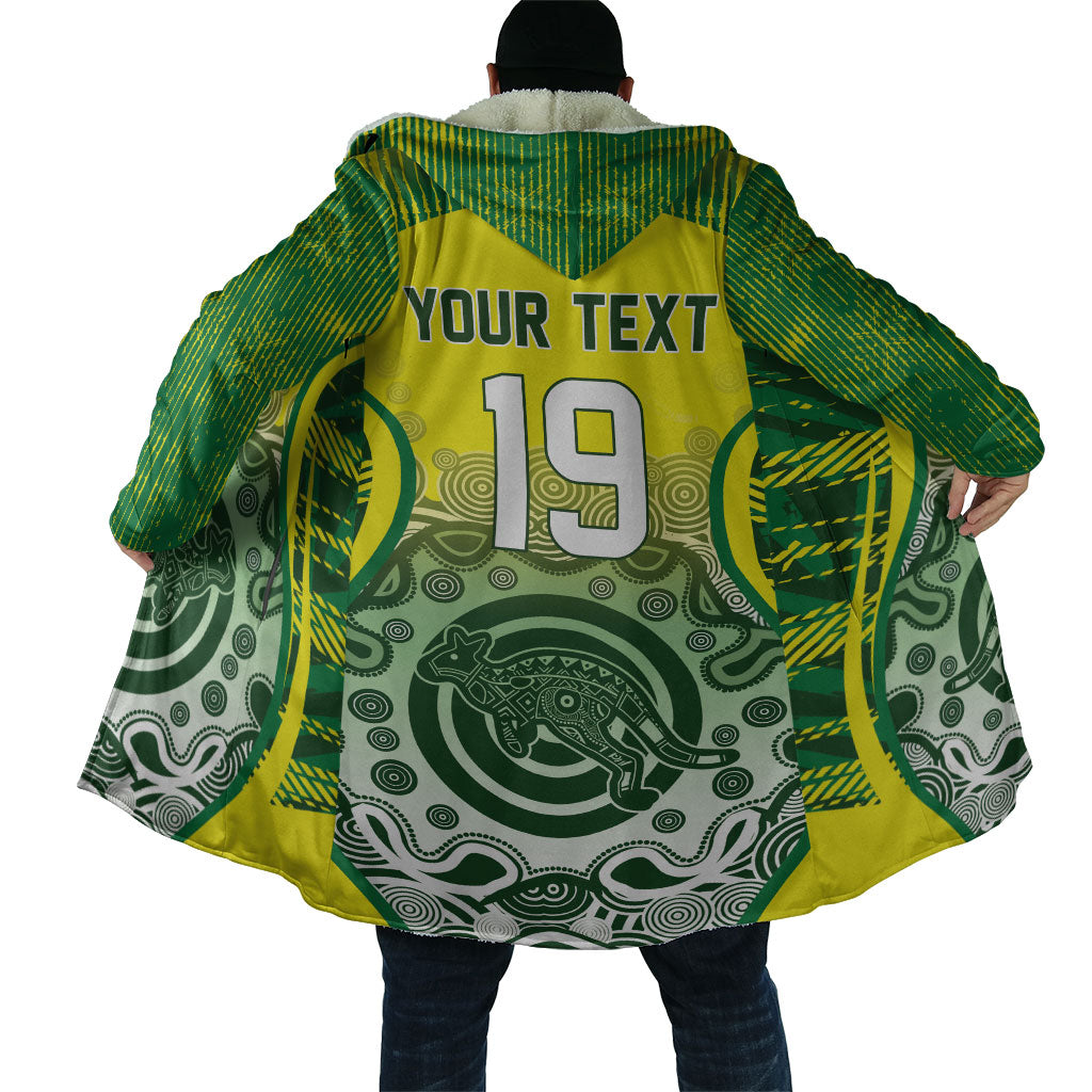 Custom Australia Cricket Cloak Aboriginal Kangaroo Southern Cross