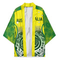 Custom Australia Cricket Kimono Aboriginal Kangaroo Southern Cross