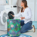 NAIDOC 50 Years of Deadly Laundry Basket Sea Turtle Aboriginal Dot Art