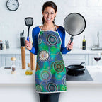 NAIDOC 50 Years of Deadly Apron Sea Turtle Aboriginal Dot Art