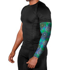 NAIDOC 50 Years of Deadly Arm Sleeves Sea Turtle Aboriginal Dot Art