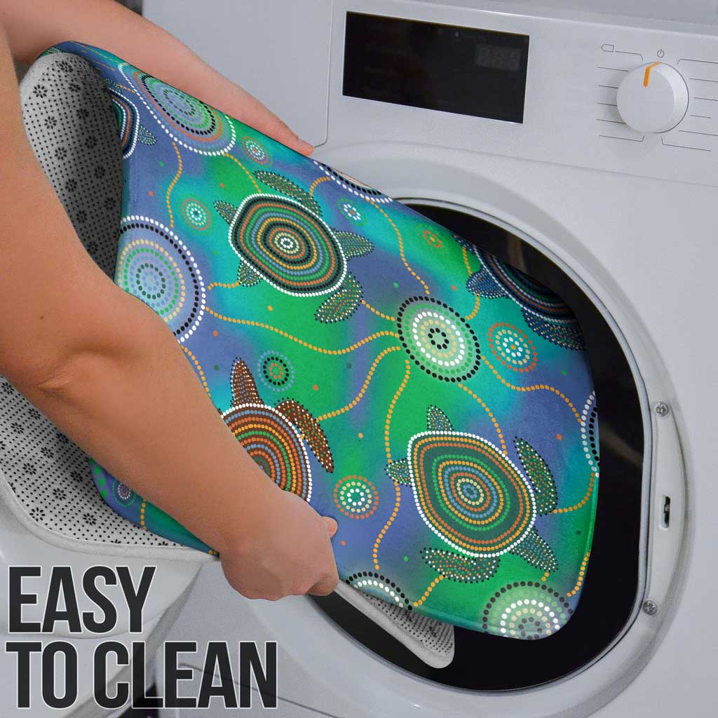 NAIDOC 50 Years of Deadly Bathroom Set Sea Turtle Aboriginal Dot Art