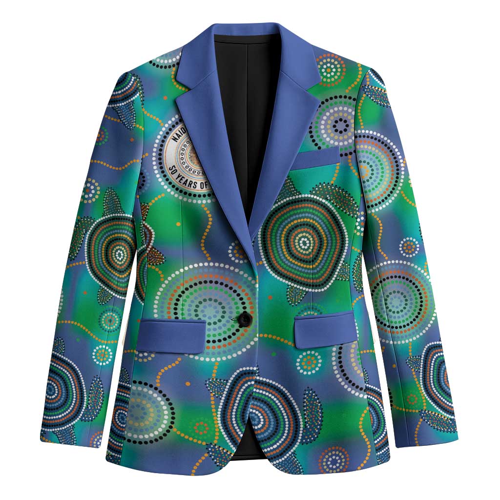 NAIDOC 50 Years of Deadly Blazer Sea Turtle Aboriginal Dot Art