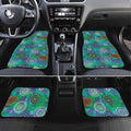 NAIDOC 50 Years of Deadly Car Mats Sea Turtle Aboriginal Dot Art