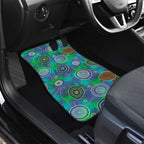NAIDOC 50 Years of Deadly Car Mats Sea Turtle Aboriginal Dot Art