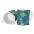 NAIDOC 50 Years of Deadly Ceramic Mug Sea Turtle Aboriginal Dot Art