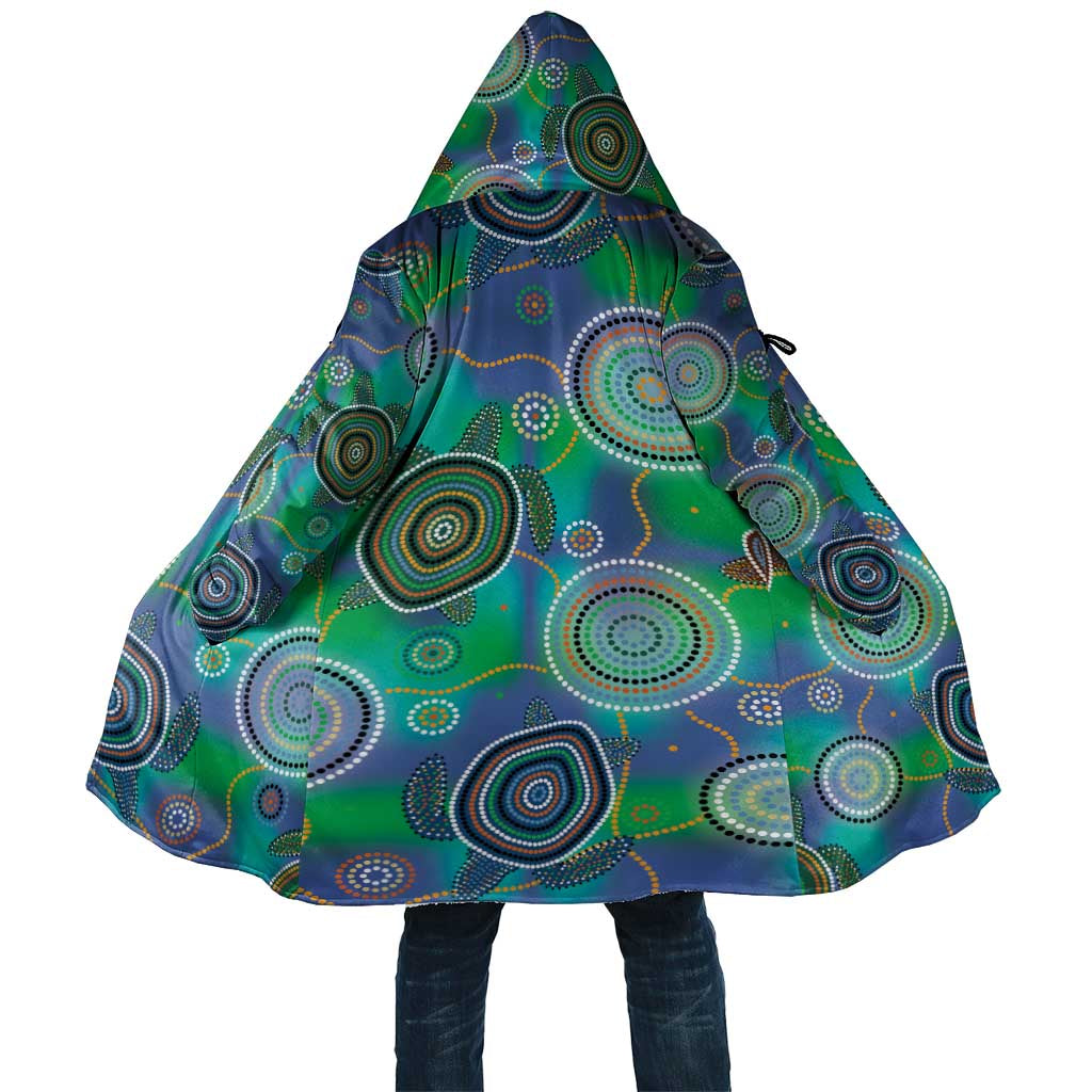 NAIDOC 50 Years of Deadly Cloak Sea Turtle Aboriginal Dot Art