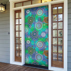 NAIDOC 50 Years of Deadly Door Cover Sea Turtle Aboriginal Dot Art