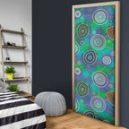 NAIDOC 50 Years of Deadly Door Cover Sea Turtle Aboriginal Dot Art