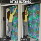 NAIDOC 50 Years of Deadly Door Cover Sea Turtle Aboriginal Dot Art