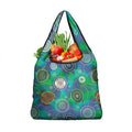 NAIDOC 50 Years of Deadly Grocery Bag Sea Turtle Aboriginal Dot Art