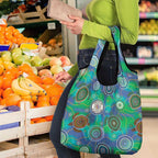 NAIDOC 50 Years of Deadly Grocery Bag Sea Turtle Aboriginal Dot Art