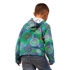 NAIDOC 50 Years of Deadly Kid Hoodie Sea Turtle Aboriginal Dot Art