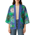 NAIDOC 50 Years of Deadly Kimono Sea Turtle Aboriginal Dot Art