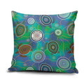 NAIDOC 50 Years of Deadly Pillow Cover Sea Turtle Aboriginal Dot Art