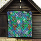 NAIDOC 50 Years of Deadly Quilt Sea Turtle Aboriginal Dot Art