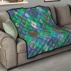 NAIDOC 50 Years of Deadly Quilt Sea Turtle Aboriginal Dot Art