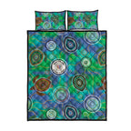 NAIDOC 50 Years of Deadly Quilt Bed Set Sea Turtle Aboriginal Dot Art