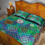 NAIDOC 50 Years of Deadly Quilt Bed Set Sea Turtle Aboriginal Dot Art
