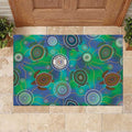 NAIDOC 50 Years of Deadly Rubber Doormat Sea Turtle Aboriginal Dot Art