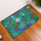 NAIDOC 50 Years of Deadly Rubber Doormat Sea Turtle Aboriginal Dot Art