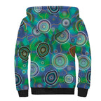 NAIDOC 50 Years of Deadly Sherpa Hoodie Sea Turtle Aboriginal Dot Art