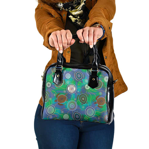 NAIDOC 50 Years of Deadly Shoulder Handbag Sea Turtle Aboriginal Dot Art
