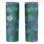 NAIDOC 50 Years of Deadly Skinny Tumbler Sea Turtle Aboriginal Dot Art