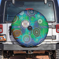 NAIDOC 50 Years of Deadly Spare Tire Cover Sea Turtle Aboriginal Dot Art