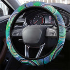 NAIDOC 50 Years of Deadly Steering Wheel Cover Sea Turtle Aboriginal Dot Art