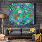 NAIDOC 50 Years of Deadly Tapestry Sea Turtle Aboriginal Dot Art