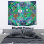 NAIDOC 50 Years of Deadly Tapestry Sea Turtle Aboriginal Dot Art