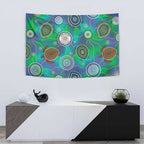 NAIDOC 50 Years of Deadly Tapestry Sea Turtle Aboriginal Dot Art