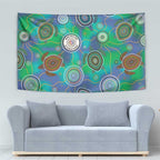 NAIDOC 50 Years of Deadly Tapestry Sea Turtle Aboriginal Dot Art