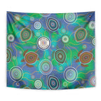 NAIDOC 50 Years of Deadly Tapestry Sea Turtle Aboriginal Dot Art