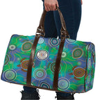 NAIDOC 50 Years of Deadly Travel Bag Sea Turtle Aboriginal Dot Art